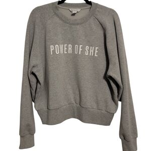 Gray Power of She Sweatshirt